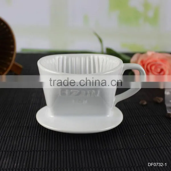 2017 New Arrivals Unique Products Ceramic Pour Over Coffee Dripper photo-2
