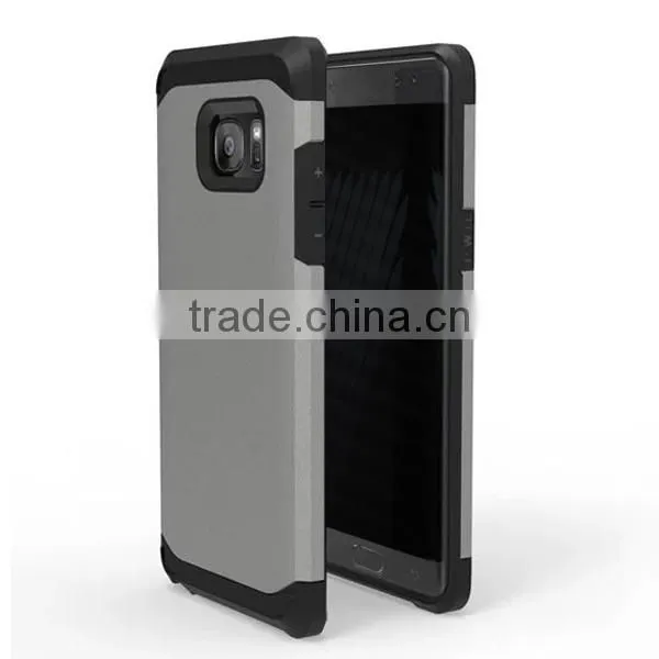 Best Selling Full Protective Shockproof Back Cover Rugged TPU + PC Combo Mobile Phone Case for Samsung Note7 photo-3