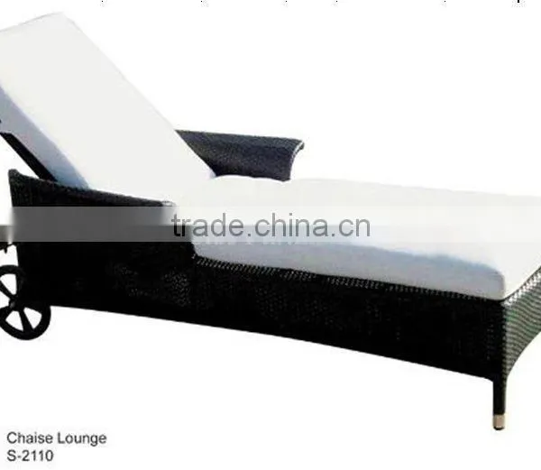 Otobi Furniture in Bangladesh Price Rattan Beach Sun Lounger photo-4