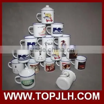 Old Fashion Feelling Pure Handmade Enamel Mugs for Sublimation photo-6