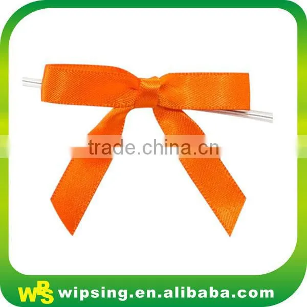 Fancy Pre-tied Ribbon Bow With Wire Twist photo-4