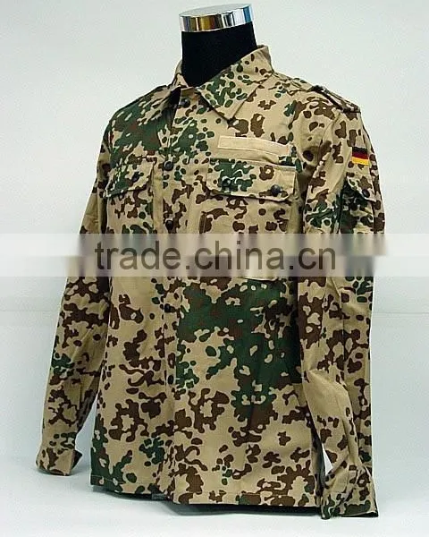 German Desert Camo SWAT BDU Uniform Set Shirt Pants photo-2