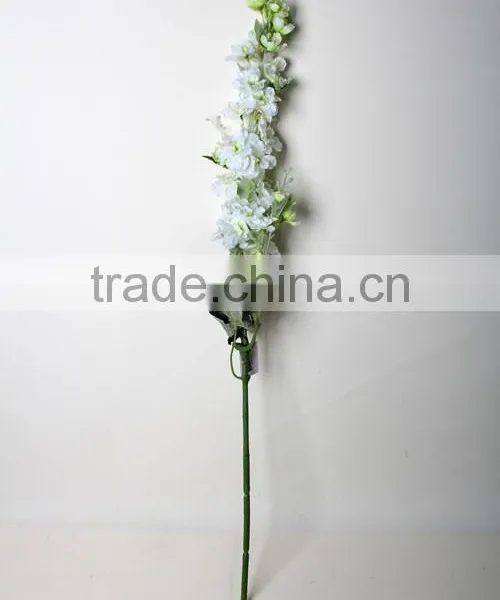 White Consolida Ajacis Artificial Consolida Ajacis Flowers Decorative Flowers photo-5