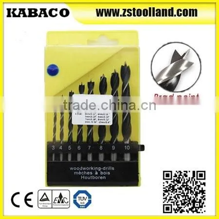 HHS Good Quality Wood Brad Point Wood Drill Bit Set for Wood photo-2