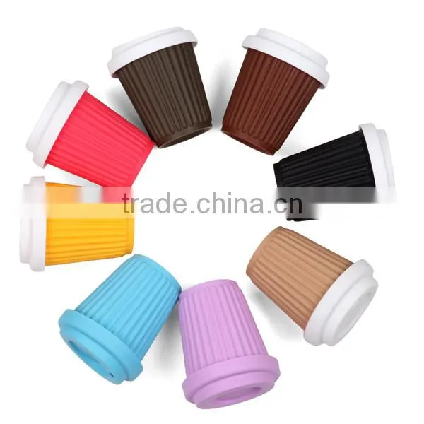 Eco-friendly FDA Silicone Cup for Beet and Coffee Dringking