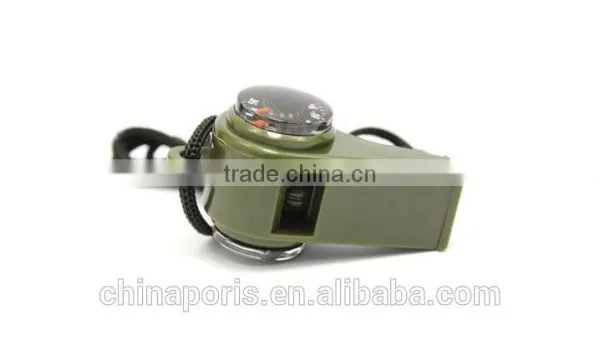 CAMPING WHISTLE FOR EMERGENCY WITH THERMOMETER AND HUMIDOMETER photo-4