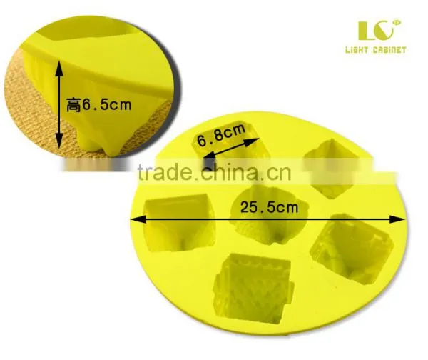 11048 High Quality Baking Silicon Mould Handmade Silicone Soap Molds photo-6