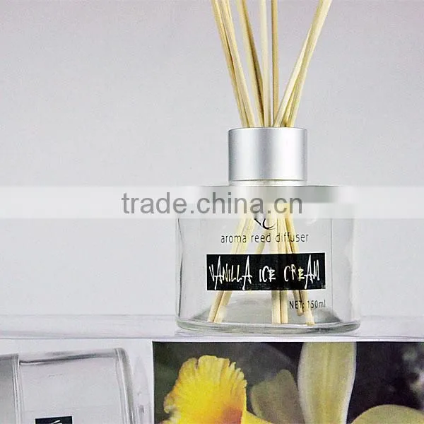 2016 Hot Selling Model 100ml Round Shaple Glass Bottle Wholesale Aroma Reed Diffuser photo-3