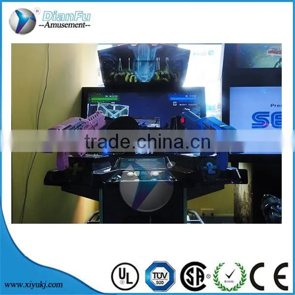 2016 Kids Coin Operated Exciting Aliens Shooting Gun Simulator Game Machine For Sale photo-6