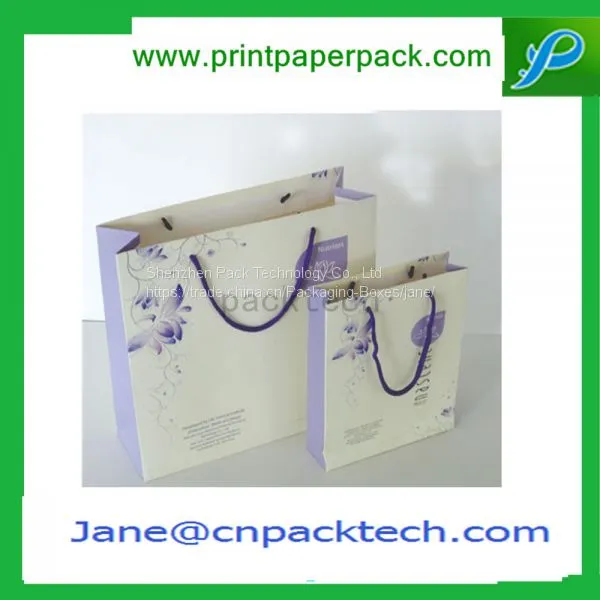Customized Printing Fashion Bags Paper Gift Bag Handbags Shopping Bag photo-3