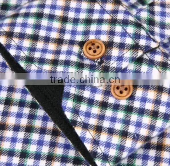 100% Cotton Long Sleeve Shirt Mens Custom Slim Fit Casual Shirts With Latest Shirt Designs photo-5