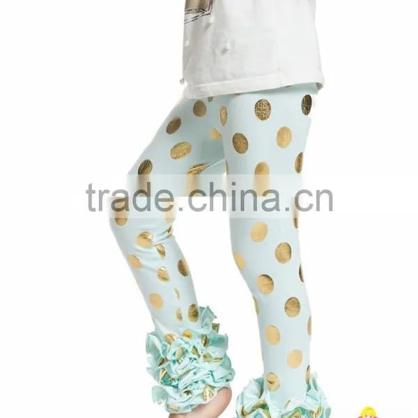 Baby Icing Ruffle Pants Children Girl Ruffle Pants Leggings photo-4