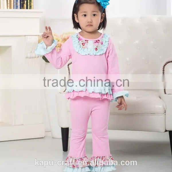 Thanksgiving Pumpkin Outfits Girls Ruffle Outfits ,baby Girl Clothes,Lovely Baby Girl Pumpkin Pattern Outfit photo-3