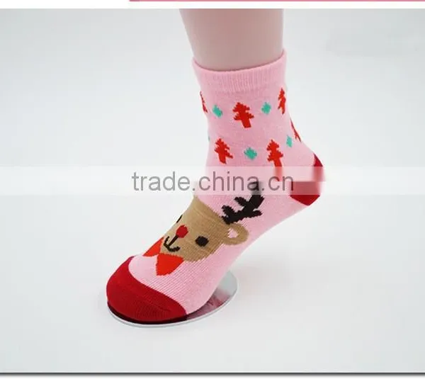 Wholesale Baby Clothing Wholesale Wool Yarn Infant Christmas Socks photo-6