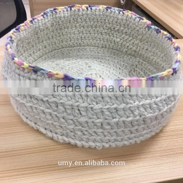 Crochet Orthopedic Dog Bed Cat Bed Custom Pet Accessories Products Supplier photo-2