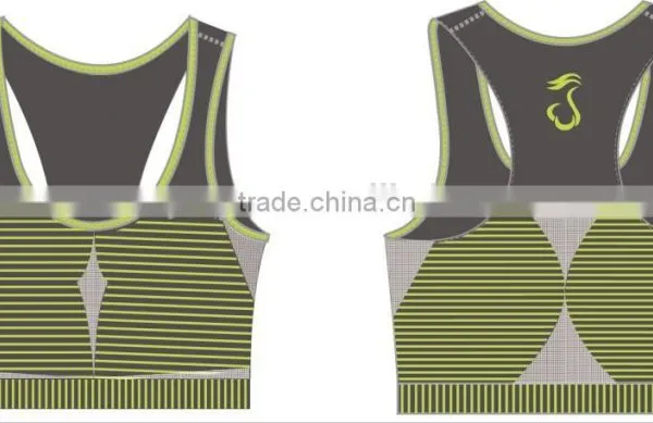 2015 Fashion Seamless Fitness Lady's Sports Bra photo-3