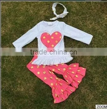 Easter Day Spring Ruffle Baby Girl Matching Stripe Red Lucky Cute Baby Girl Remake Cotton Vintage Remake Outfit photo-4