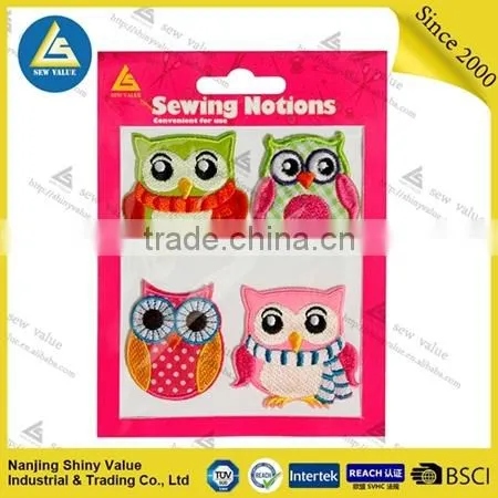 Customized Cheap Embroidered Iron-on Patches for Clothes/bags/cloth Toys/DIY Use photo-6