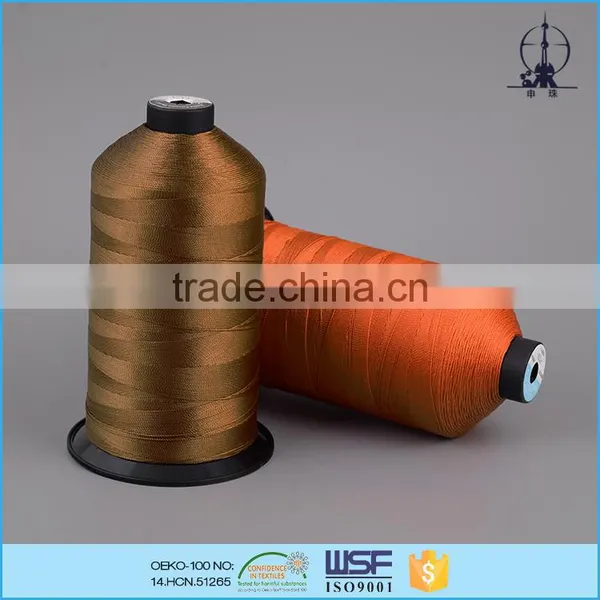150D/3 45tex 60tickets Continuous Filament Polyester Bonded Sewing Thread photo-3