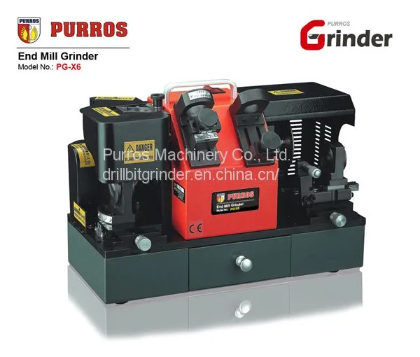 PURROS PG-X6 Spiral End Mill Grinder 4-14mm End Mill Sharpener Grinding Machine