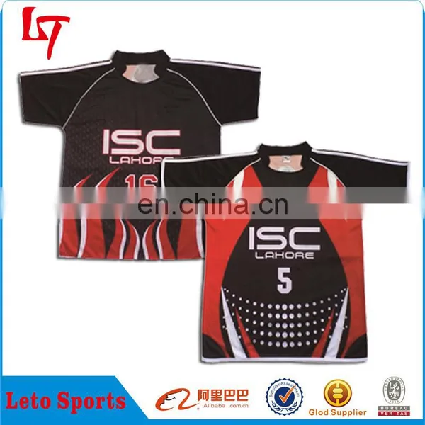 Unique Rugby Jersey Designs Wholesale Custom Sublimation Dry Fit Rugby Jersey/uniforms photo-6