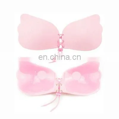 Women Bra Invisible Strapless Sticky Bra Push Up Silicone Women's Fly Bras photo-2