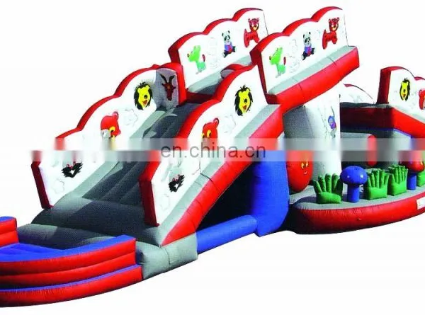 HI Amusement Park Equipment;inflatable Amusement Park;inflatable Amusement Playground for Sale photo-5