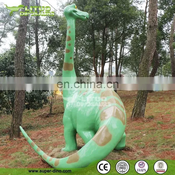 Amusement Park Resin Dinosaur Brachiosaurus Statue photo-2