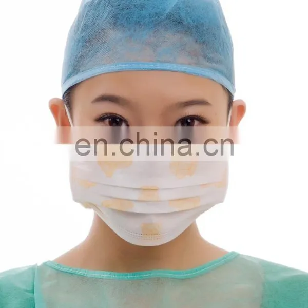 Disposable Printed Anti Mers Pp 2 Ply 3ply Face Mask With Earloop photo-2