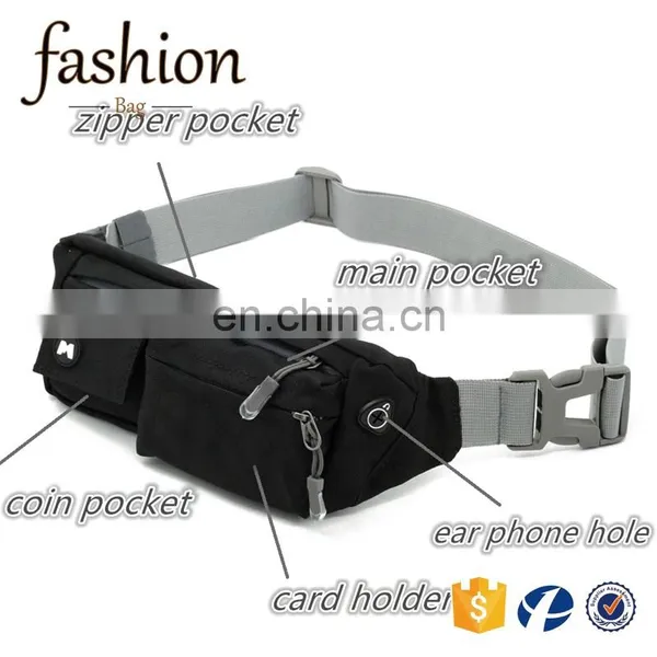 Unisex Fanny Pack Sport Travel Cycling Sport Waist Purse Belt Hip Bum Bag Travel Waist Bag photo-3