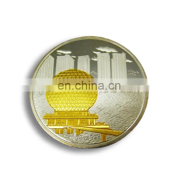 Disc Gold Blank Souvenir Coin
