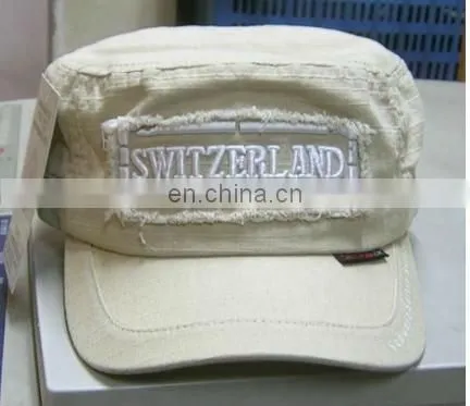 Distress Military Hat