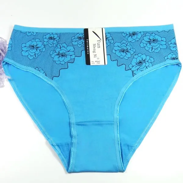 Yun Meng Ni Sexy Underwear For Women Flower Printing Girls Briefs Cotton Women's Panties photo-3