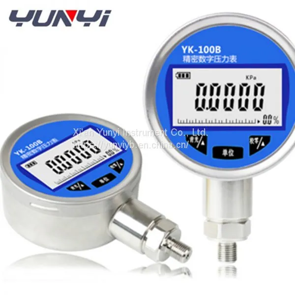 RS485 Digital Oil Air Hydraulic Pressure Gauge Price photo-3