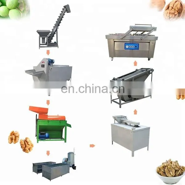 Walnut Shelling Line Walnut Processing Machine photo-3
