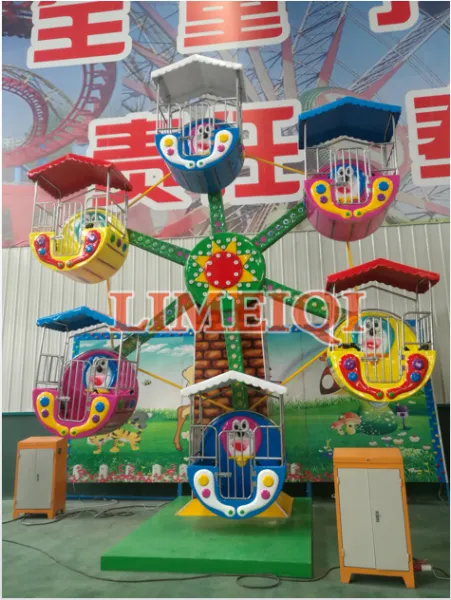 Outdoor Amusement Rides Trailer Mounted 10 Persons Ferris Wheel