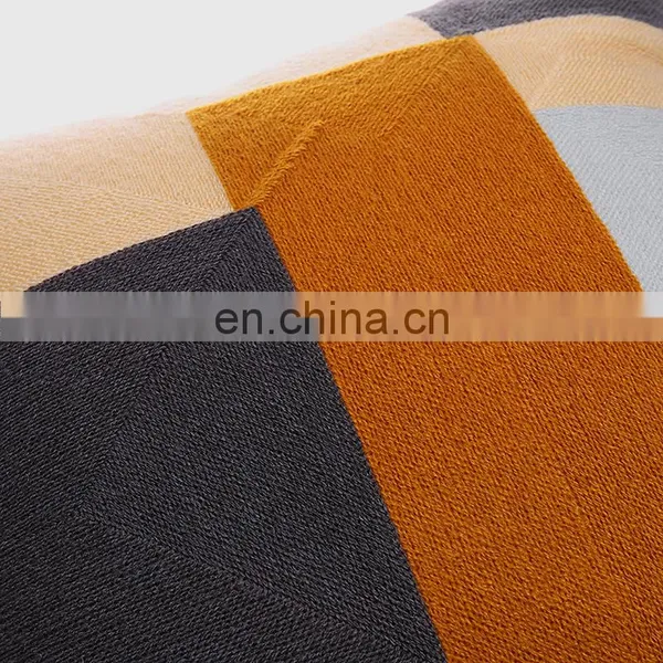 Soft Cable Knit Pillow Hand Knit Pillow Throw Pillow For Warm Home Decorative photo-2