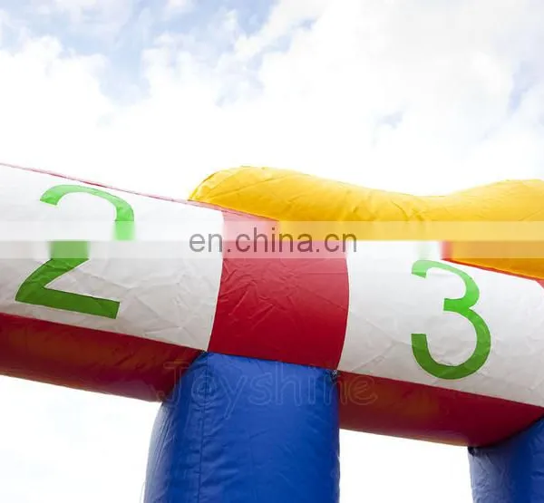 Interactive Games Inflatable Hors Running Game Race Track For Sale photo-4