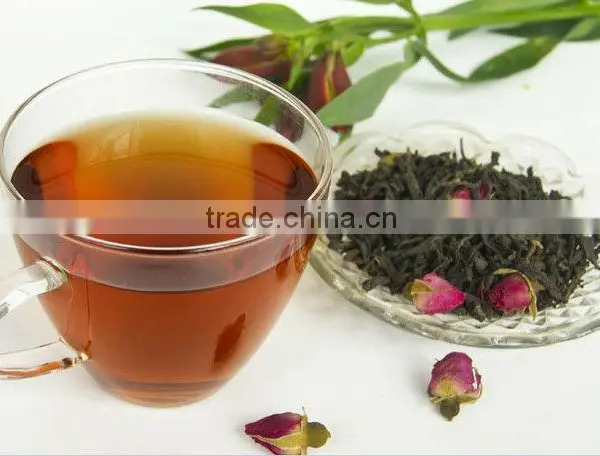 Rose Black Tea,Rose and Black Tea Mixed,Rose Flower Tea photo-4