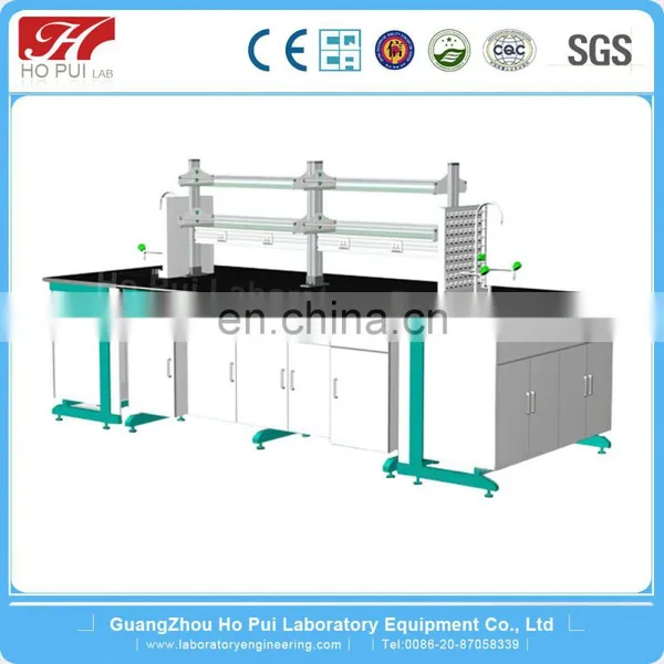 School Science Lab Equipment Epoxy Resin Top Lab Bench Table photo-2