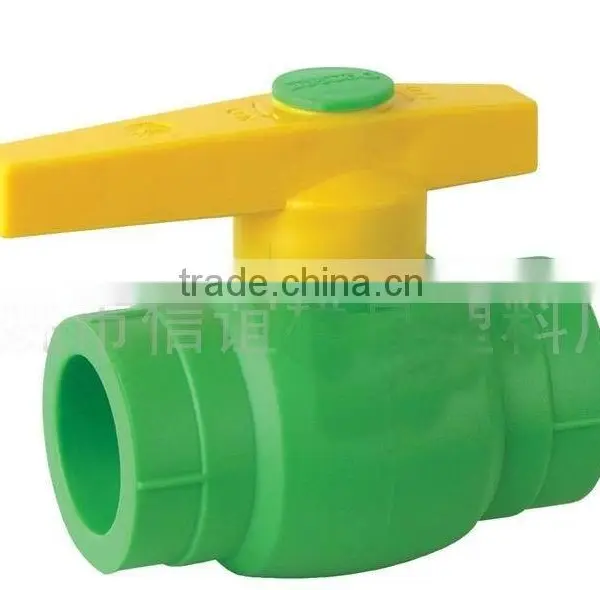 PPR Valve Double Union, PPR Valve, PPR Brass Ball Valve DIN8077/8078 photo-5