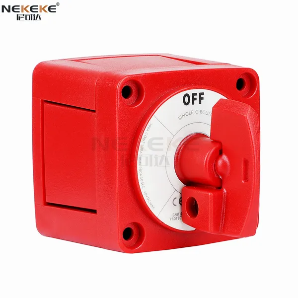 Bluesea MT088 (6004)Single Circuit ON/OFF Battery Switch With Locking Key photo-5