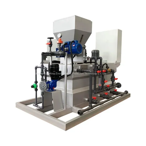 Polymer Automatic Powder Dosing Machine for Sludge Dewatering Equipment for Chemical Plant