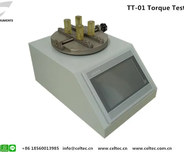 Torque Testing Instrument for Cosmetics Bottles and Eye Drops