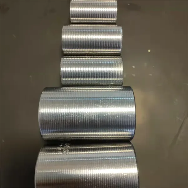 Φ20 50×31 Hard Straight Thread Grouting Rebar Sleeve For Construction Site photo-2