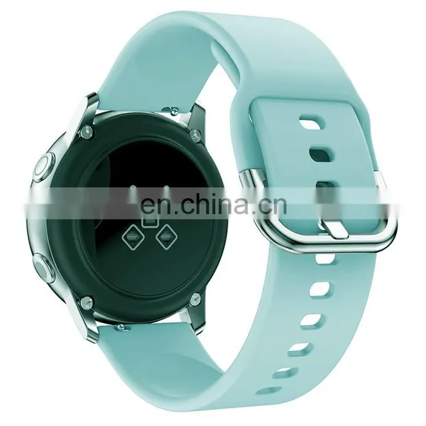 22mm Silicone Watch Band For Huawei Watch Gt 2 46mm Soft Sport Strap Bracelet Watchband For Samsung Galaxy Watch 46mm Gear S3 photo-3