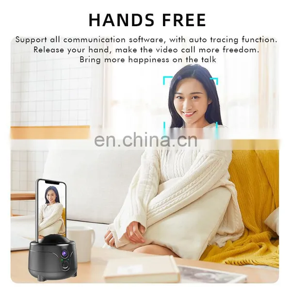 Auto Face Tracking Camera no App Rotation Smart Selfie Stick Tripod Holder Smart Shooting Phone Mount Selfie Stick photo-3
