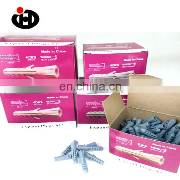 JINGHONG Nylon Wall Plug Plastic Expansion Screws photo-5