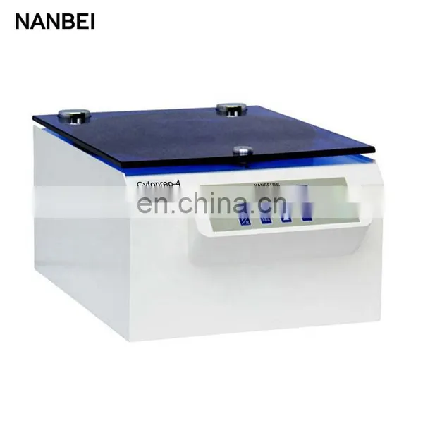 China Factory Hospital Laboratory Medical Digital Low Speed 6 Tube Cytology Cell Smear Centrifuge Machine photo-2