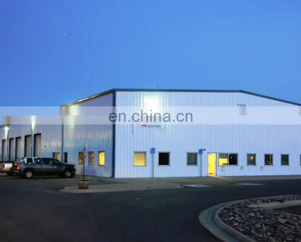 100x100 Prefabricated Steel Structure Building Warehouse Steel Building photo-2